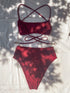The Audrey High Waist Bottom - Merlot